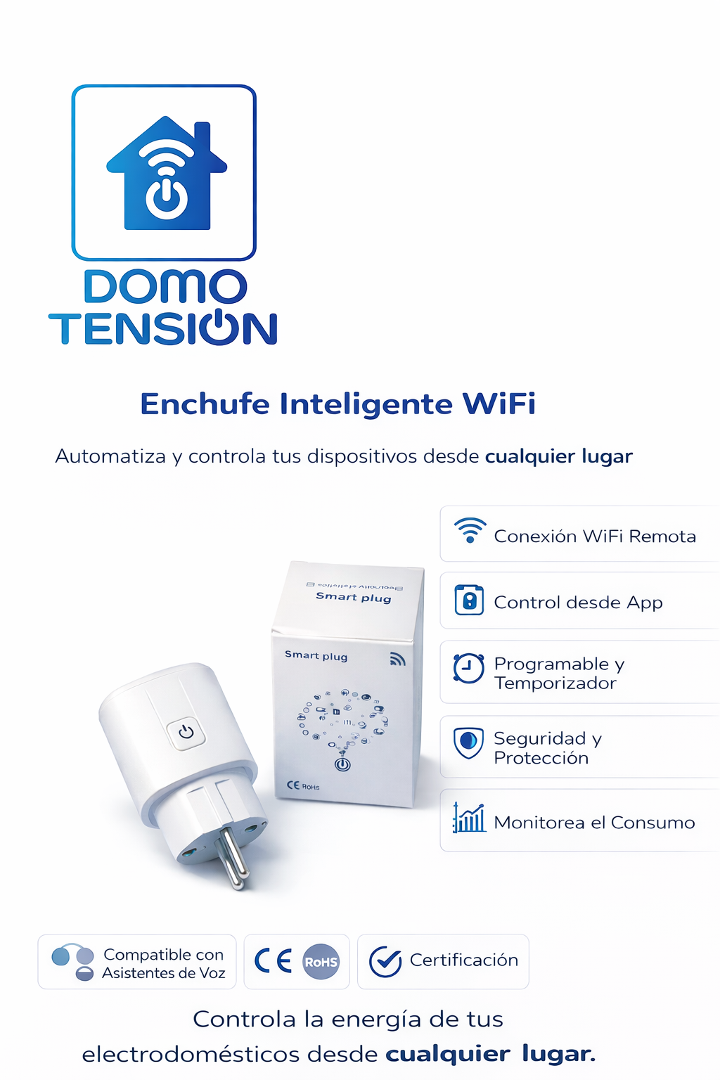Enchufe Inteligente WiFi 16A - Imagen 3
